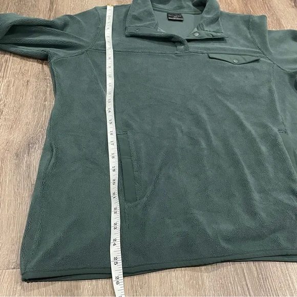 32 Degrees Heat Women’s Quarter Snap Fleece Pullover Basil Green Large NWT - Picture 12 of 12